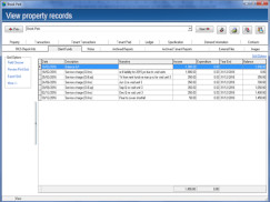 Track loans and contributions from the client to service charge